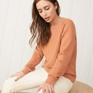 Jenni Kayne Basic Sweatshirt in Canyon - Size Large